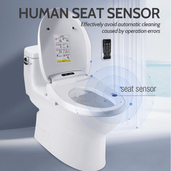 WellBlue Smart Heated Toilet Seat with Remote Functionality