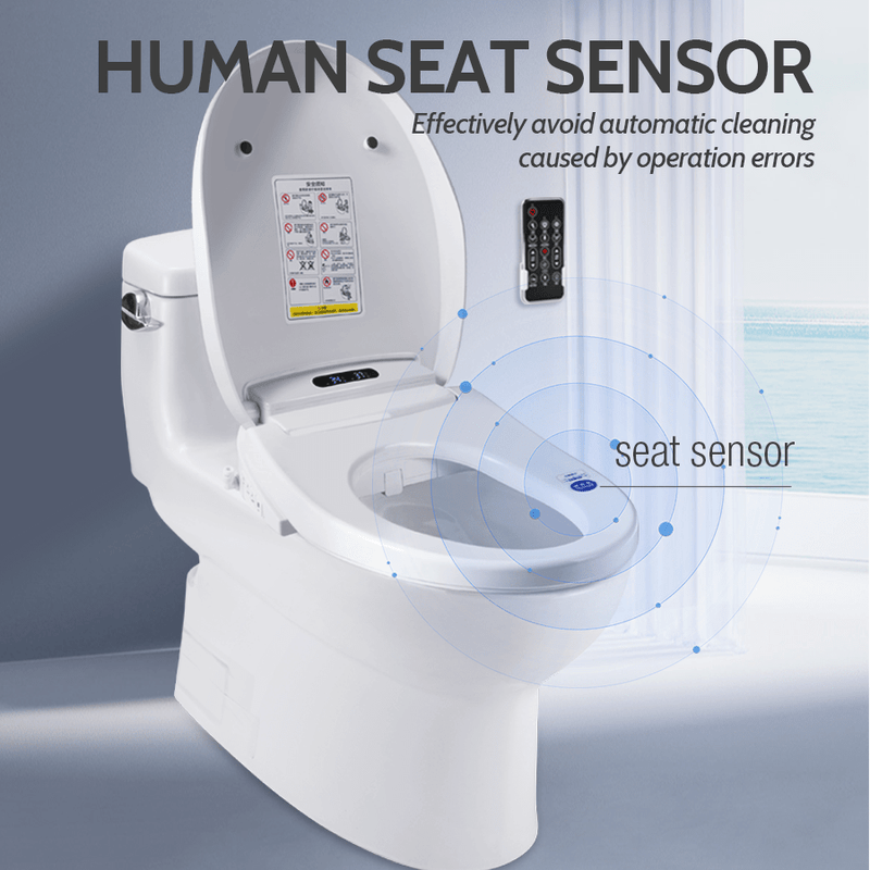 WellBlue Smart Heated Toilet Seat with Remote Functionality