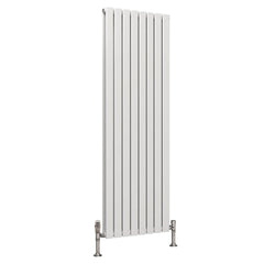 White Vertical Column Panel Radiator 1600 Height – Single/Double
