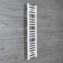 Without Valves 1000 mm High x 200 mm Wide Towel Rail Radiator Flat White