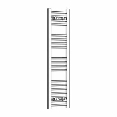 1000x250mm Heated Straight Towel Rail Radiator Chrome