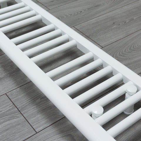 1000 x 250 Heated Towel Rail Radiator Flat White