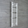 Without Valves 1000 x 300 Heated Towel Rail Radiator Flat White