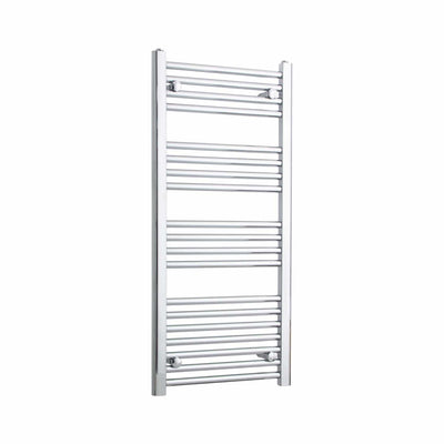 1000x400mm Heated Flat or Curved Towel Radiator Chrome