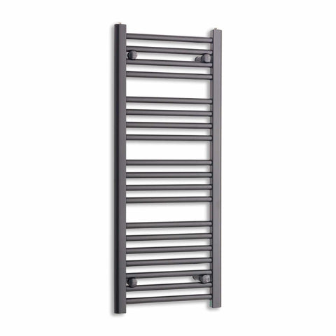 1000 x 400 Towel Rail Radiator Flat Black Central Heating