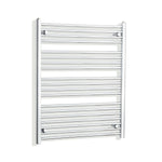 Without Valves 1000 x 800 Heated Straight Towel Rail Radiator Chrome