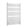 Without Valves 1200 mm High 800 mm Wide Chrome Towel Rail Central Heating