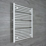 Without Valves 1200 x 750 Heated Towel Rail Radiator Flat White Central Heating