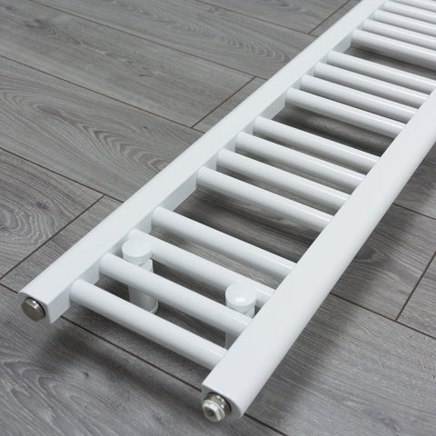 1200mm High x 250 mm Wide Heated Towel Radiator Flat White