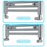 Radiator Valve Installation Guide - Straight Valves for Floor Pipes, Angled Valves for Wall Pipes