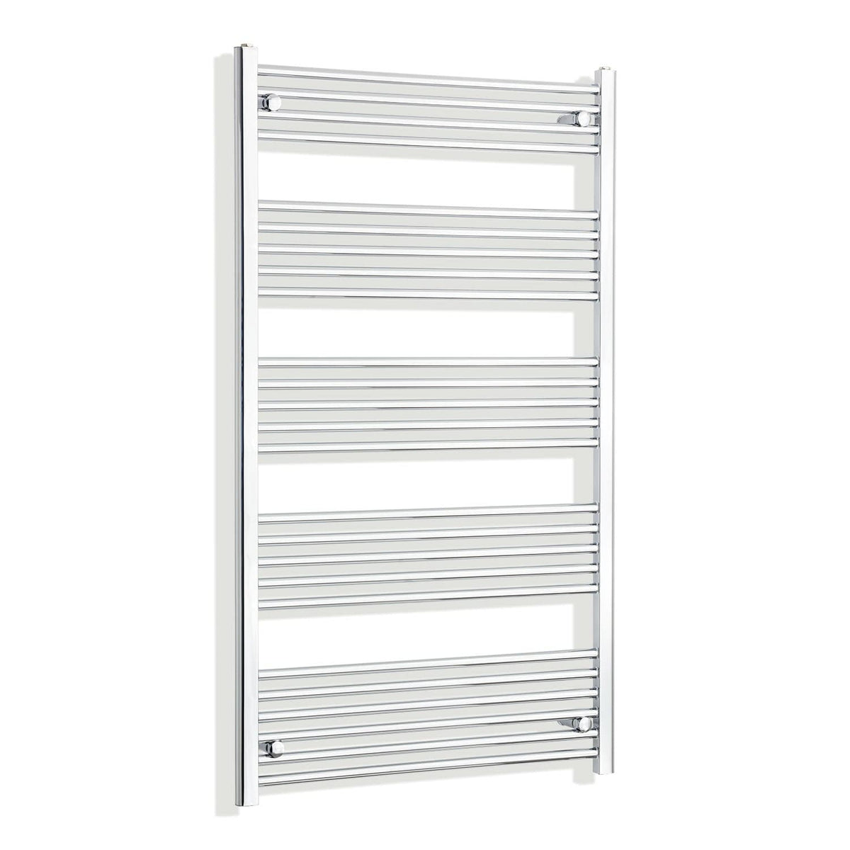 1400 mm High x 750 mm Wide Heated Straight Towel Rail Chrome