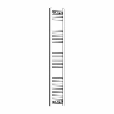 1400x250mm Heated Straight Towel Rail Radiator Chrome
