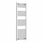 1400x450mm Heated Straight Towel Rail Radiator Chrome