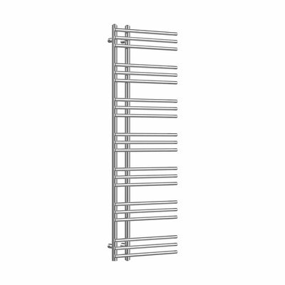 1500x500mm Difta Heated Chrome Towel Rail Radiator Flat