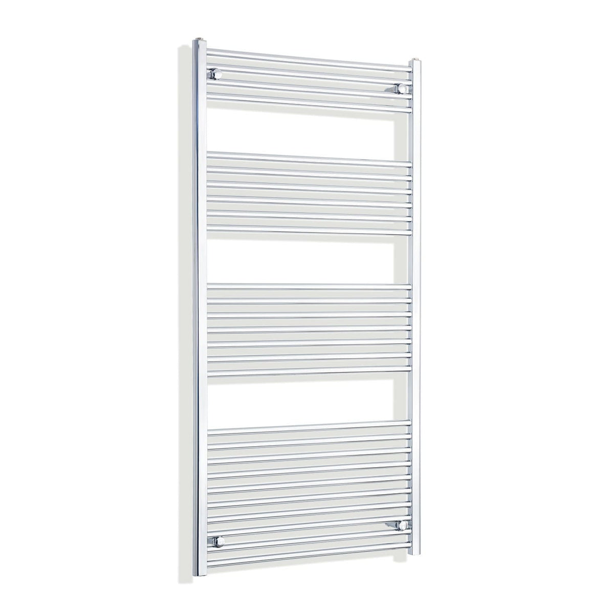 1600 mm High x 750 mm Wide Heated Straight Towel Rail Chrome