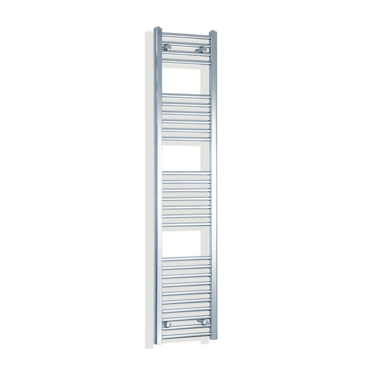 Without Valves 1600 x 350 Heated Straight Towel Rail Radiator Chrome