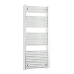 Without Valves 1700 x 700 Heated Straight Towel Radiator Chrome