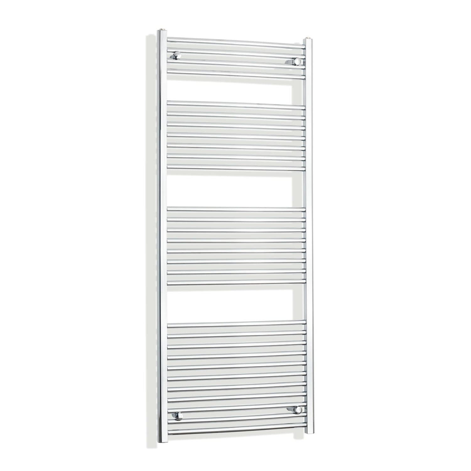1700 x 700mm Wide Heated Straight Chrome Towel Rail Radiator