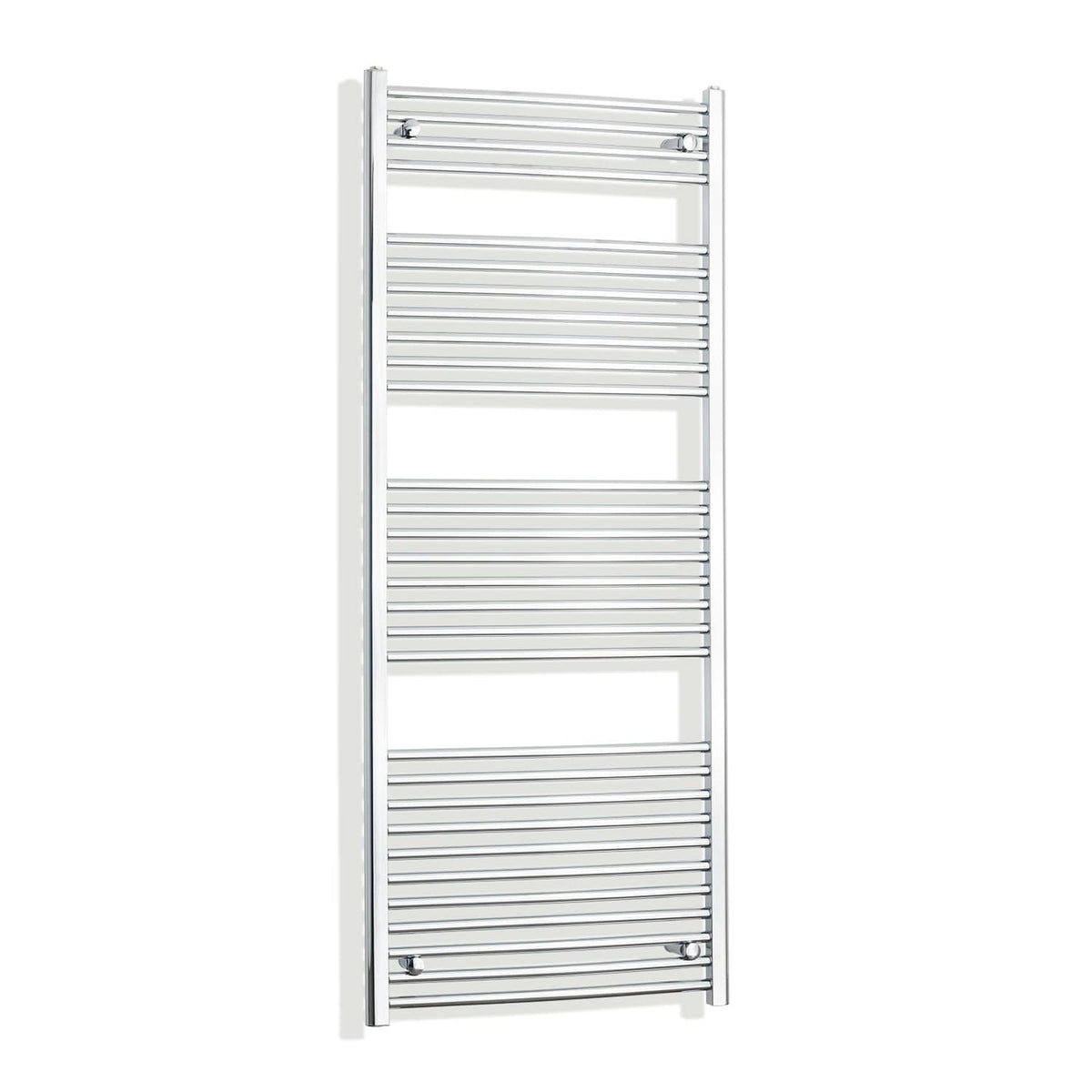 Without Valves 1700 x 700 Heated Straight Towel Radiator Chrome