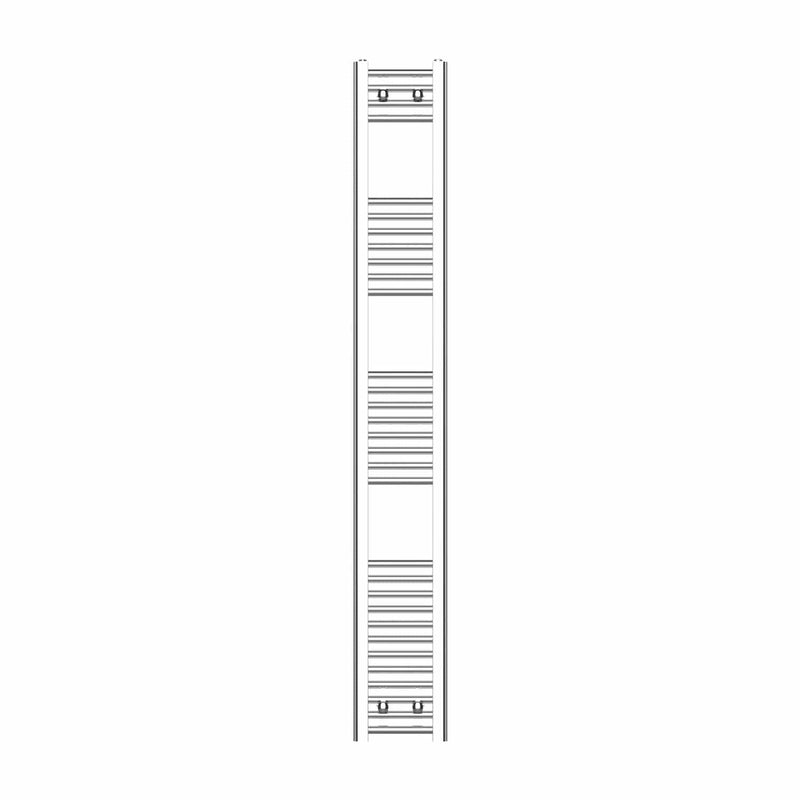 1800 x 250 Heated Straight Towel Rail Radiator Chrome