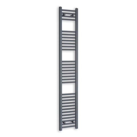 1800 mm High 300 mm Wide Anthracite Towel Rail