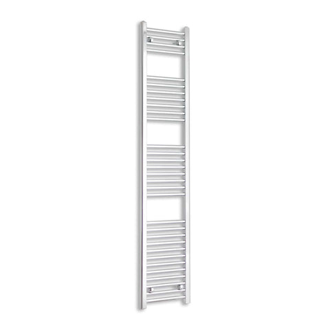 Without Valves 1800 x 300 Heated Straight Towel Rail Radiator Chrome