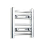 Without Valves 400 mm High 300 mm Wide Chrome Towel Rail Central Heating