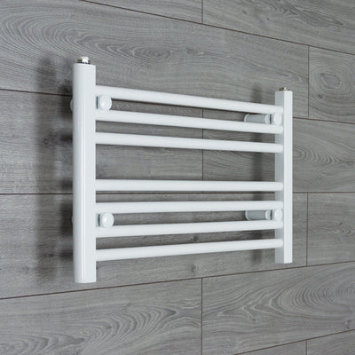 400x700mm Towel Rail Radiator Flat White Central Heating