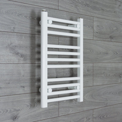 600 mm High x 500 mm Wide Heated Towel Rail Radiator Flat White