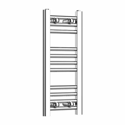 600x200mm Heated Straight Towel Rail Radiator Chrome
