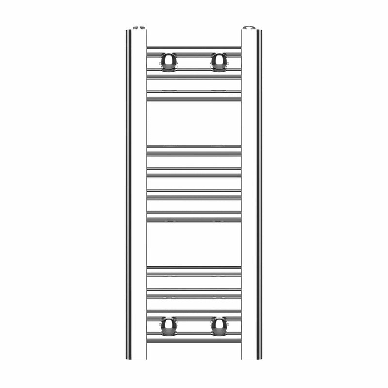 600 x 250 Heated Straight Towel Rail Radiator Chrome