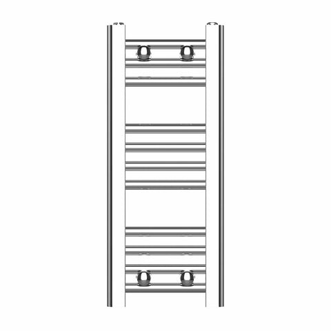 600 x 250 Heated Straight Towel Rail Radiator Chrome