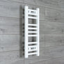 Without Valves 600 x 250 Heated Towel Rail Radiator Flat White