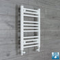 600x400mm Towel Rail Radiator Flat White Central Heating