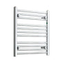 Without Valves 600 x 550 Heated Flat Towel Radiator Chrome Central Heating