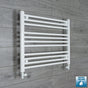 600x750mm Towel Rail Radiator Flat White Central Heating