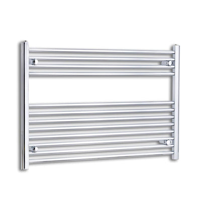 700x1000mm Heated Straight Towel Rail Radiator Chrome