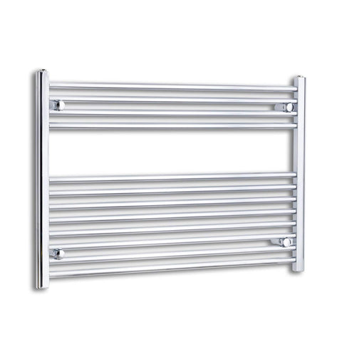 Without Valves 700 x 1000 Heated Straight Towel Rail Radiator Chrome