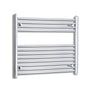 Without Valves 700 x 900 Heated Straight Towel Rail Radiator Chrome