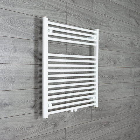 775 x 740 Heated Towel Radiator White Dual Fuel Ready