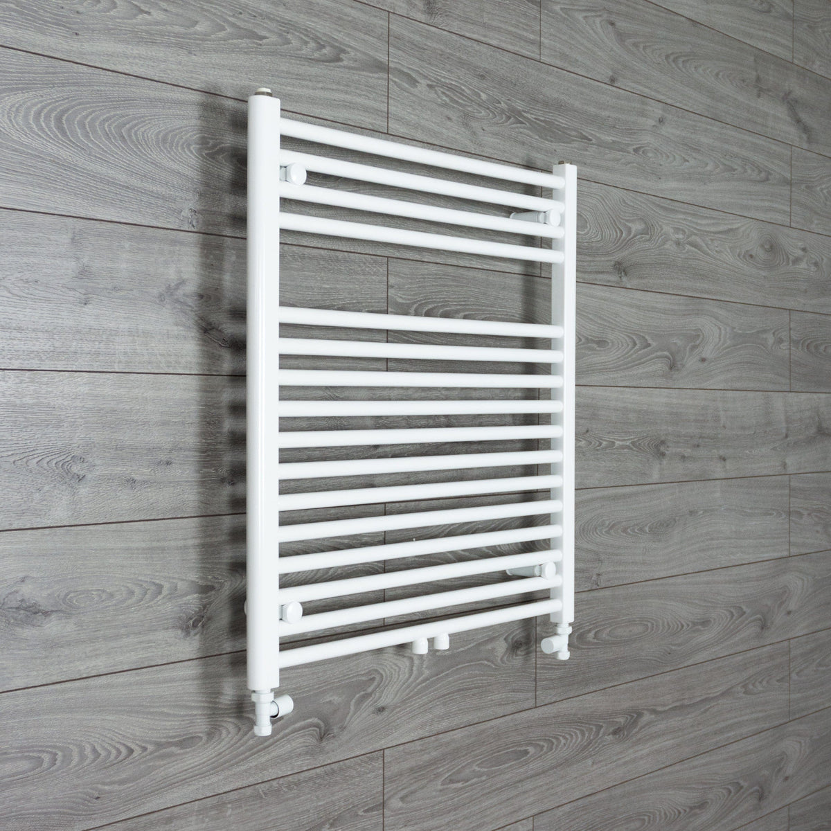 775 x 740 Heated Towel Radiator White Dual Fuel Ready