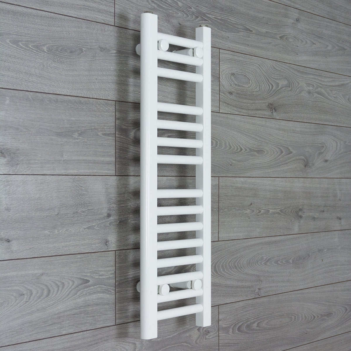 Without Valves 800 x 200 Heated Towel Rail Radiator Flat White