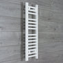 Without Valves 800 x 200 Heated Towel Rail Radiator Flat White