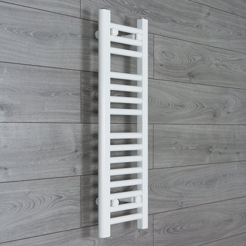 Without Valves 800 x 250 Heated Towel Rail Radiator Flat White