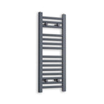 Without Valves 800 x 300 Heated Straight Anthracite-Sand Grey Towel Rail