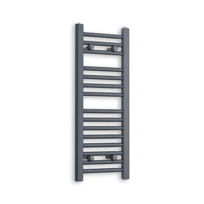 800x300mm Heated Straight Anthracite-Sand Grey Towel Rail