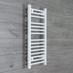 Without Valves 800 x 350 Heated Towel Rail Radiator Flat White