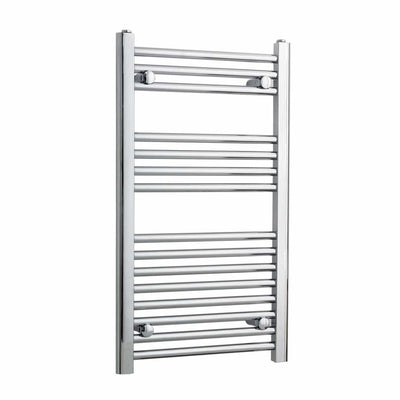 800x450mm Straight Or Curved Towel Rail Radiator Chrome