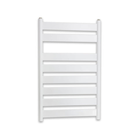 800 x 500 White Flat Panel Pre-Filled Electric Heated Towel Radiator HTR