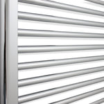 800 x 950 Heated Straight Towel Rail Radiator Chrome